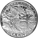 オーディン - アスガルド1トロイオズ.999ファインシルバーラウンドミスチカルシティシリーズインストック!! ODIN - ASGARD 1 troy oz .999 Fine Silver Round Mythical Cities Series IN STOCK!!