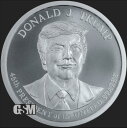 2オズ大統領ドナルドJ.トランプ45番目のBUシルバーラウンド.999-在庫!! 2 oz President Donald J. Trump 45th President BU Silver Round .999 - IN STOCK!!(3)