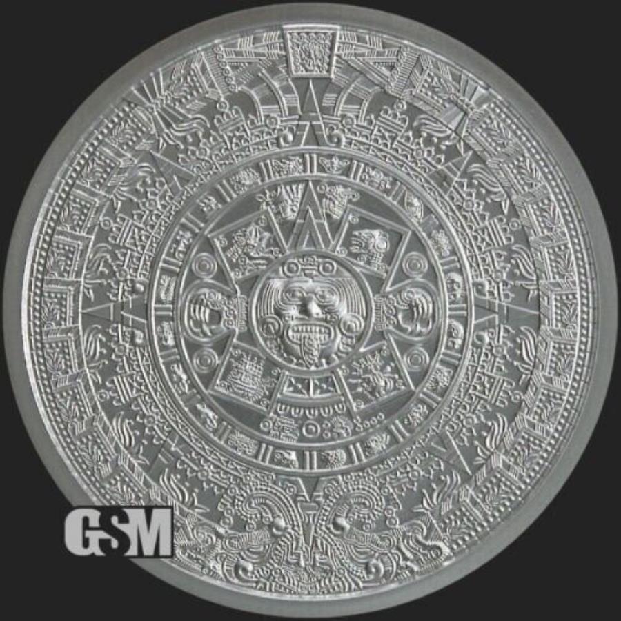 ڶ/ʼݾڽա ƥ 󥳥 [̵] 5 x 1󥹡ǥ󥹥ơȥߥȥС饦ɥƥ.999ȳ - ߸!! 5 X 1 oz. Golden State Mint Silver Round Aztec Calendar .999 Fine - IN STOCK!!