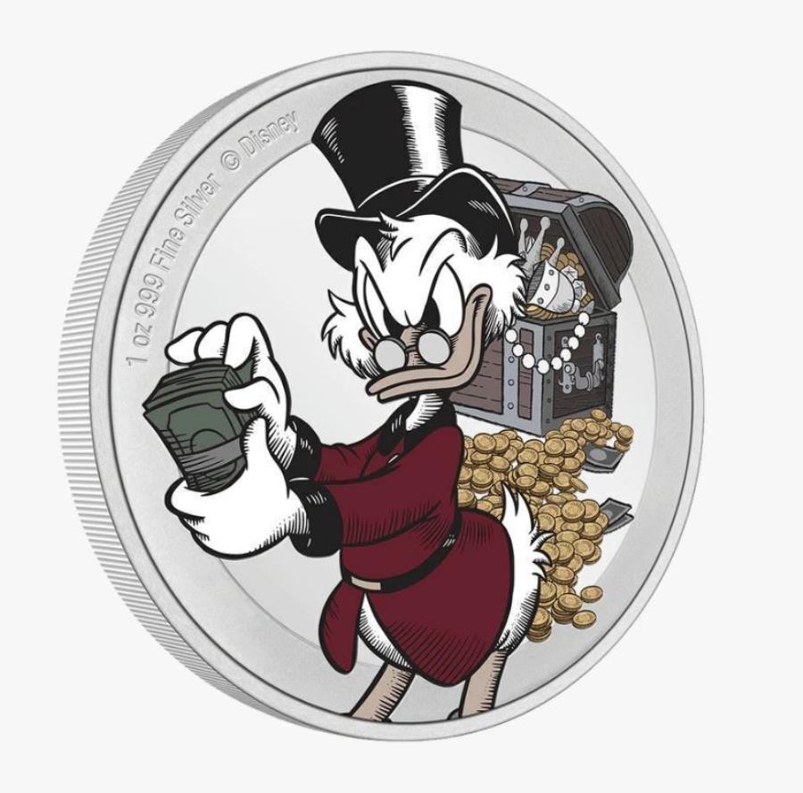 ڶ/ʼݾڽա ƥ 󥳥 [̵] 2022ǥˡ롼ޥå75ǯǰ1󥹥С 2022 Disney Scrooge McDuck 75th Anniversary 1oz Silver Coin