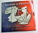  アンティークコイン モダンコイン  2003年の自由のレガシーシルバー・ブロイオン・コインセット、US Eagle＆UK Britannia 2003 Legacies of Freedom Silver Bullion Coin Set, US Eagle & UK Britannia