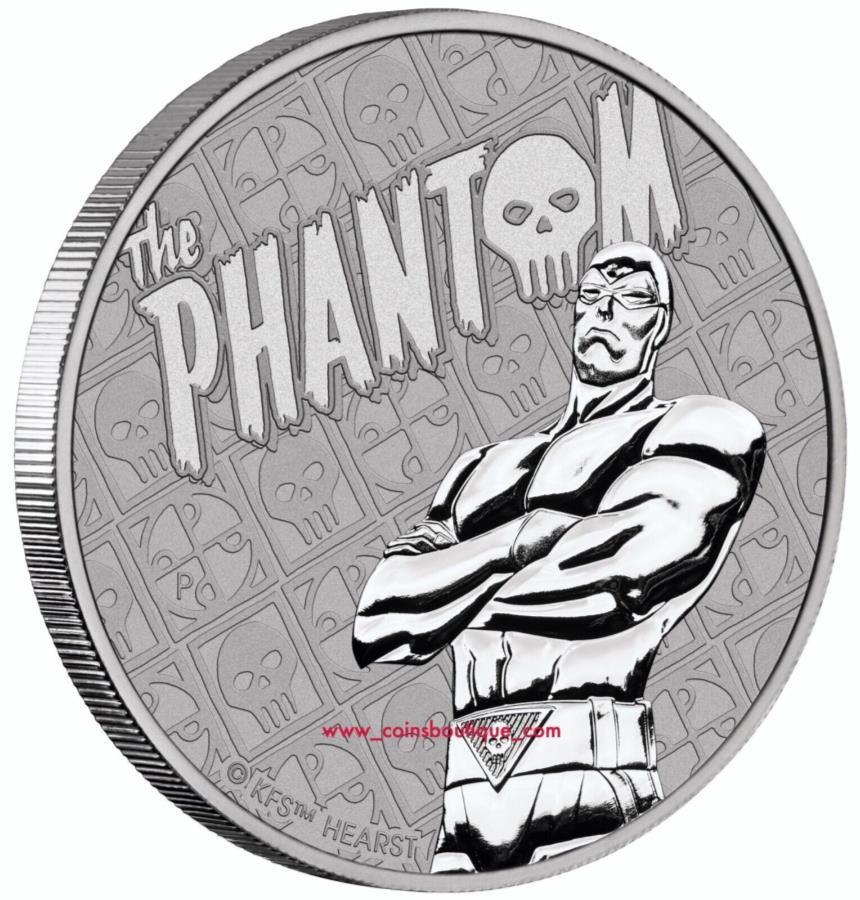 yɔi/iۏ؏tz AeB[NRC _RC [] t@g1IXVo[RCgDo2022 The Phantom 1 oz silver coin Tuvalu 2022