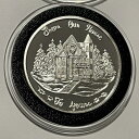 私たちの家からあなたのホリデーコイン1トロイオズ.999ファインシルバーメダルラウンドクリスマス From Our Home To Yours Holiday Coin 1 Troy Oz .999 Fine Silver Medal Round Xmas(3)