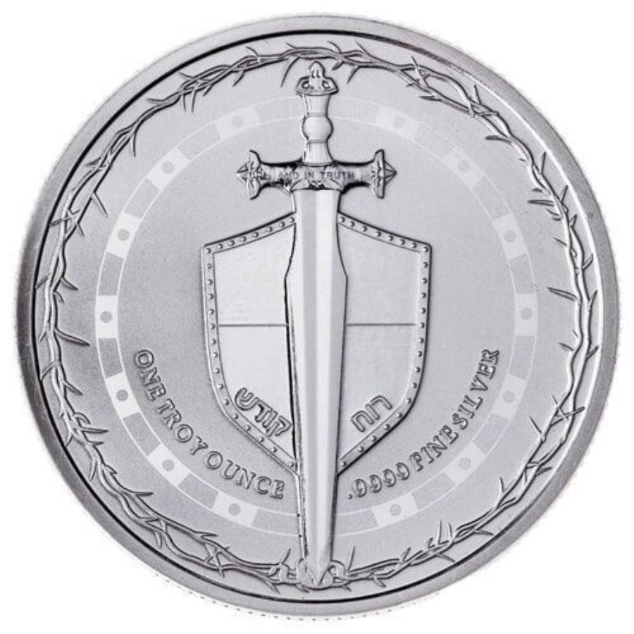 ڶ/ʼݾڽա ƥ 󥳥 [̵] 1 oz .999СBU2023 Truth_jesusη2ɥniue 1 Oz .999 Silver BU Coin 2023 Sword of Truth_Jesus 2 dollars Niue