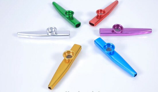 楽天スーパーSALE期間 p5倍／／サブマリンカズー 音楽玩具 手軽に持ち運び 簡単楽器 KAZOO カズー 音楽 愛好 メタルカズー おもしろ楽器 イベント用 かんたん セッション プレゼント パーティー 初心者可 楽しいセッション