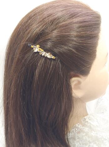 ヘアピン さしピン キラキラ 花々3種 ライン...の紹介画像2