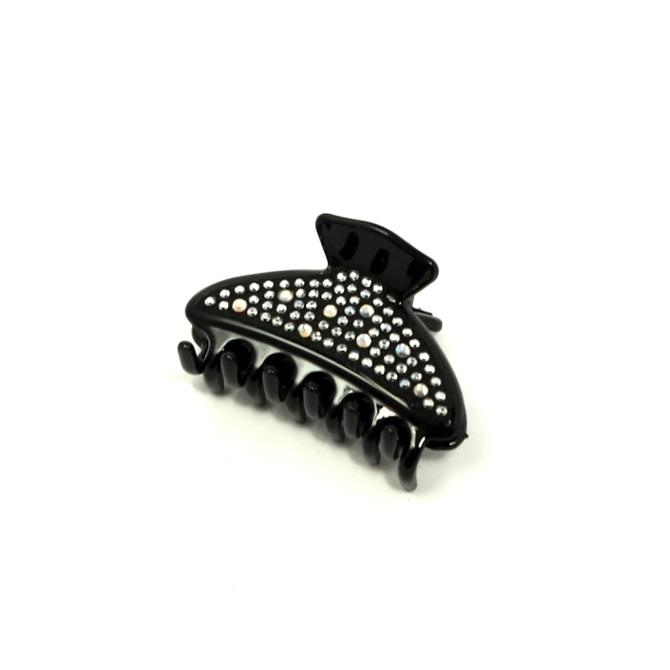 乐天商城 - 【限定1p】シルバー フラットスタッズ バンス トライアングル 小 オーロラ付き 〔ヘアクリップ パンス オフィス 仕事 ヘアアクセサリー 髪留め〕