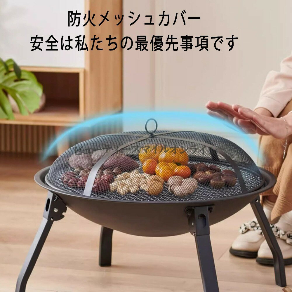 家庭用無煙カーボンストーブ 55*45cm 5...の紹介画像2
