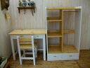 ♪Handmade☆机☆PC☆椅子☆本☆ランドセル☆収納棚セット*ナチュラル*お部屋のスペースに合わせたオリジナルオーダー可能です。お問い合わせください。^^