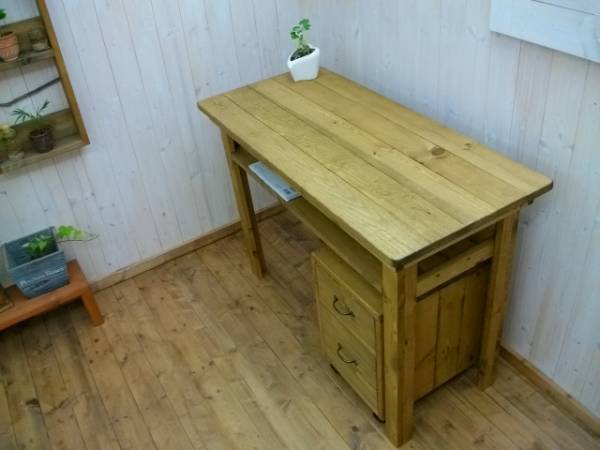 ★Handmade★作業台収納棚付★机★PC★...の紹介画像2