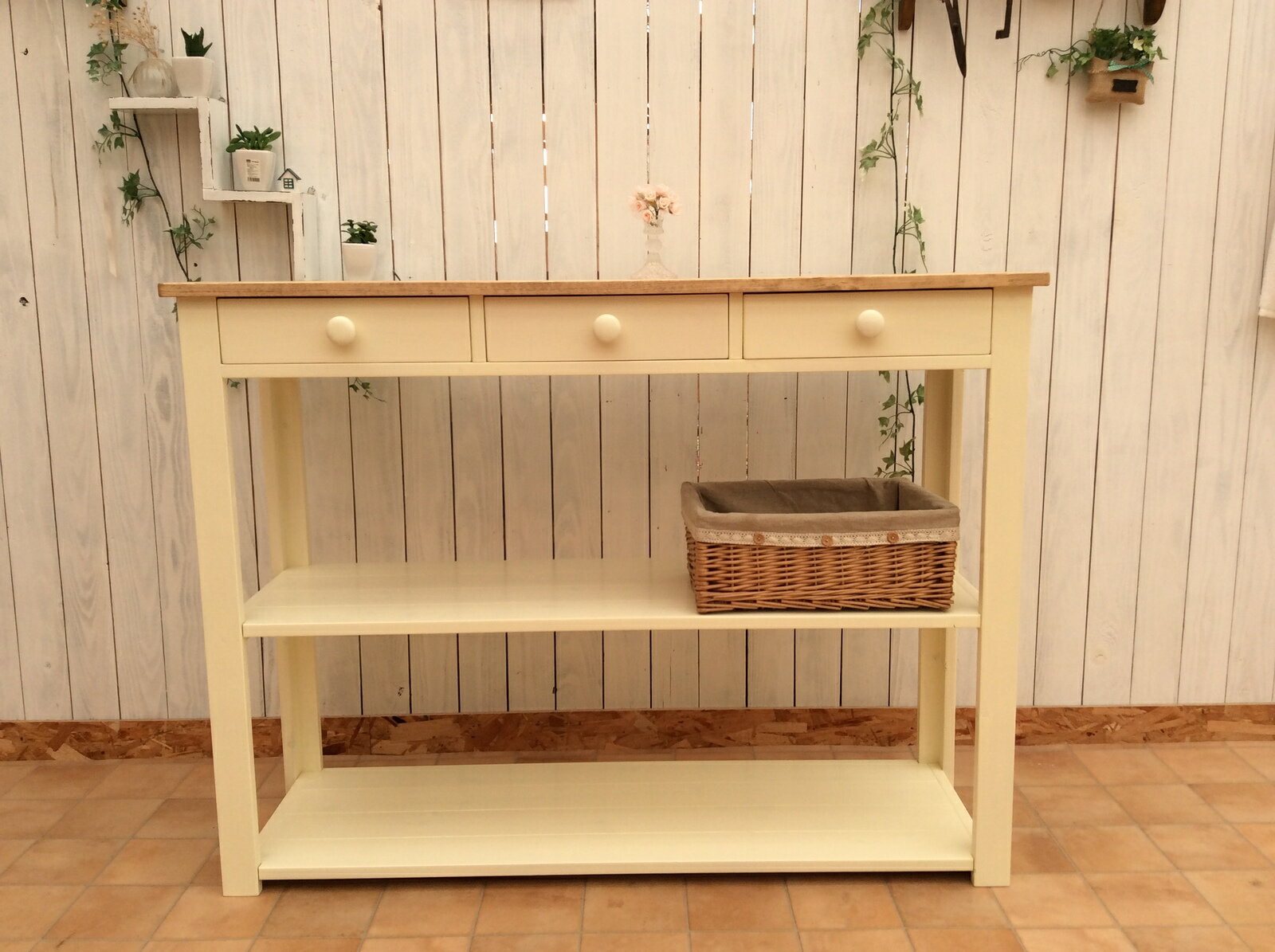 Rakuten - ◆Handmade◆カウンター*収納*キッチン*リネン*作業台*引出付◆ お部屋のスペースに合わせたオリジナルオーダー可能です。お問い合わせください＾＾