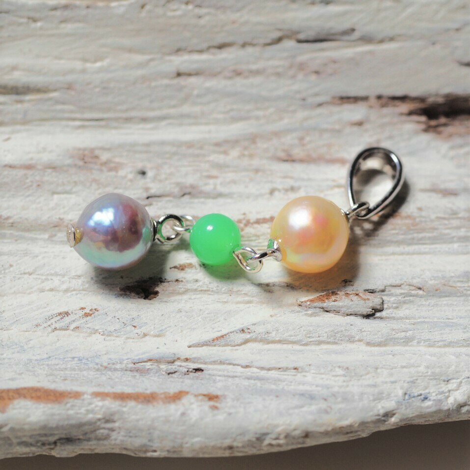 アコヤパールクリソプレーズSVペン...