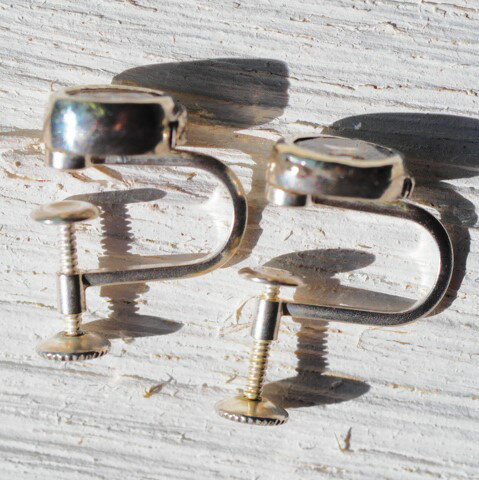 銀 - キュービックジルコニア　SV　イヤリング