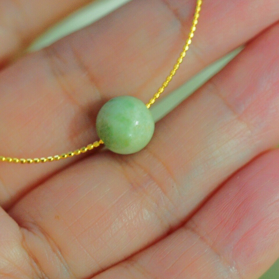 糸魚川翡翠　SV　ブレスレット　和装　お守り