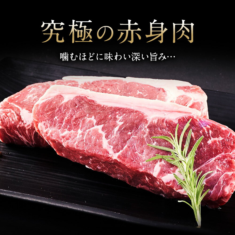 ＼ 最安値 限定 割引 10％OFF ／究極の赤身肉 ≪2枚セット≫ボリューム満点の赤身肉2枚セット!!1ポンドカットサーロインステーキ（450g）2枚セット【1ポンドステーキ2枚】牛肉 塊肉 ブロック肉 バーベキュー お取り寄せ　お中元 お祝い 贈り物 プレゼント 送料無料