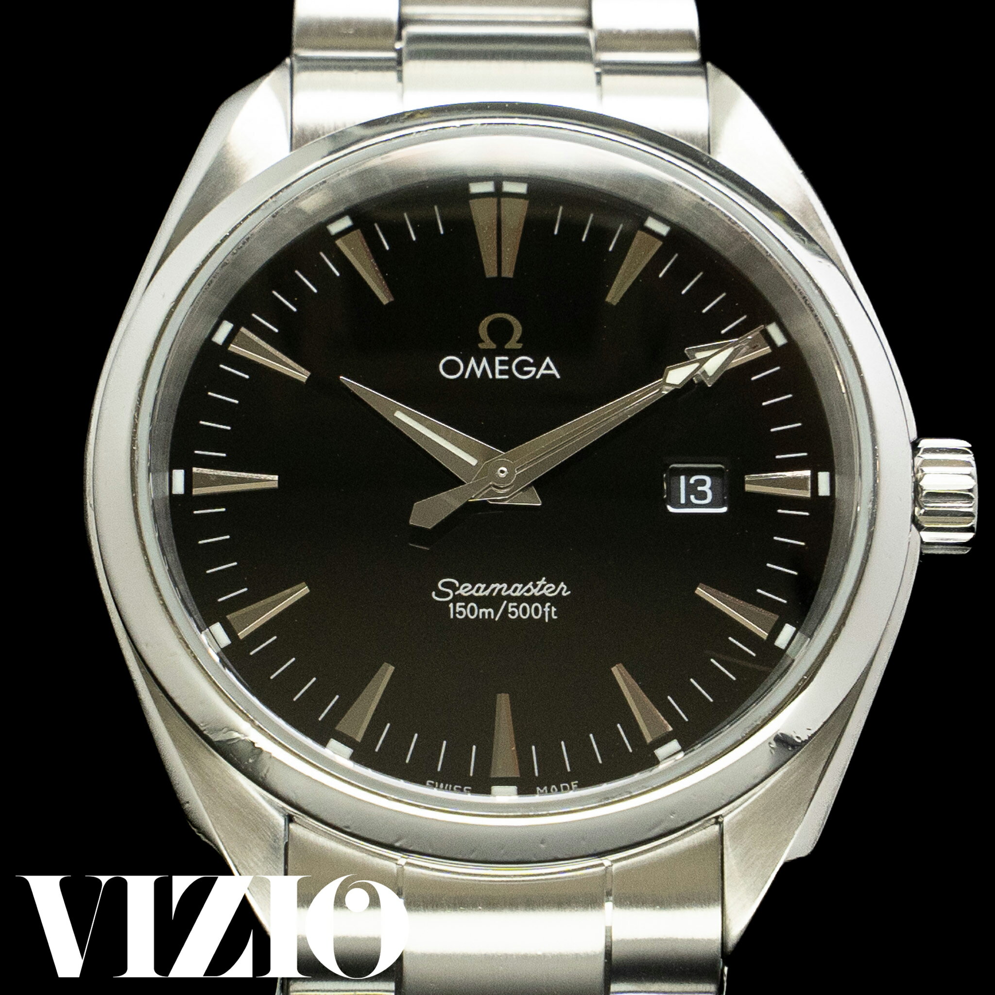 OMEGA　オメガ　2517.50.00　シーマスター　アクアテラ　保証書　3134【中古】