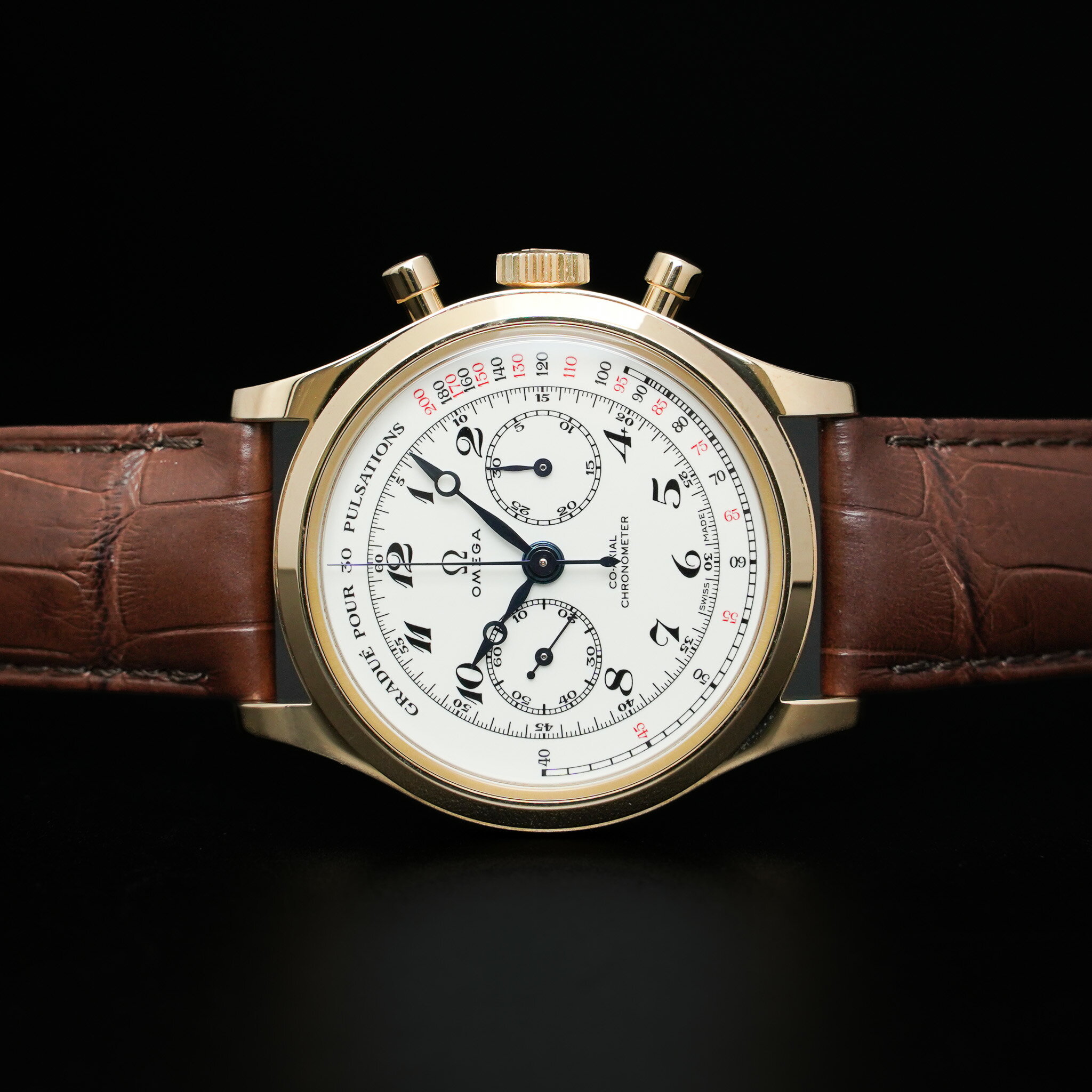 OMEGA　オメガ　516.53.39.50.09.001　スペシャリティーズ　ミュージアムコレクションNO.10　1938本限定　純正ベルト/純正尾錠　箱　保証書4407【中古】