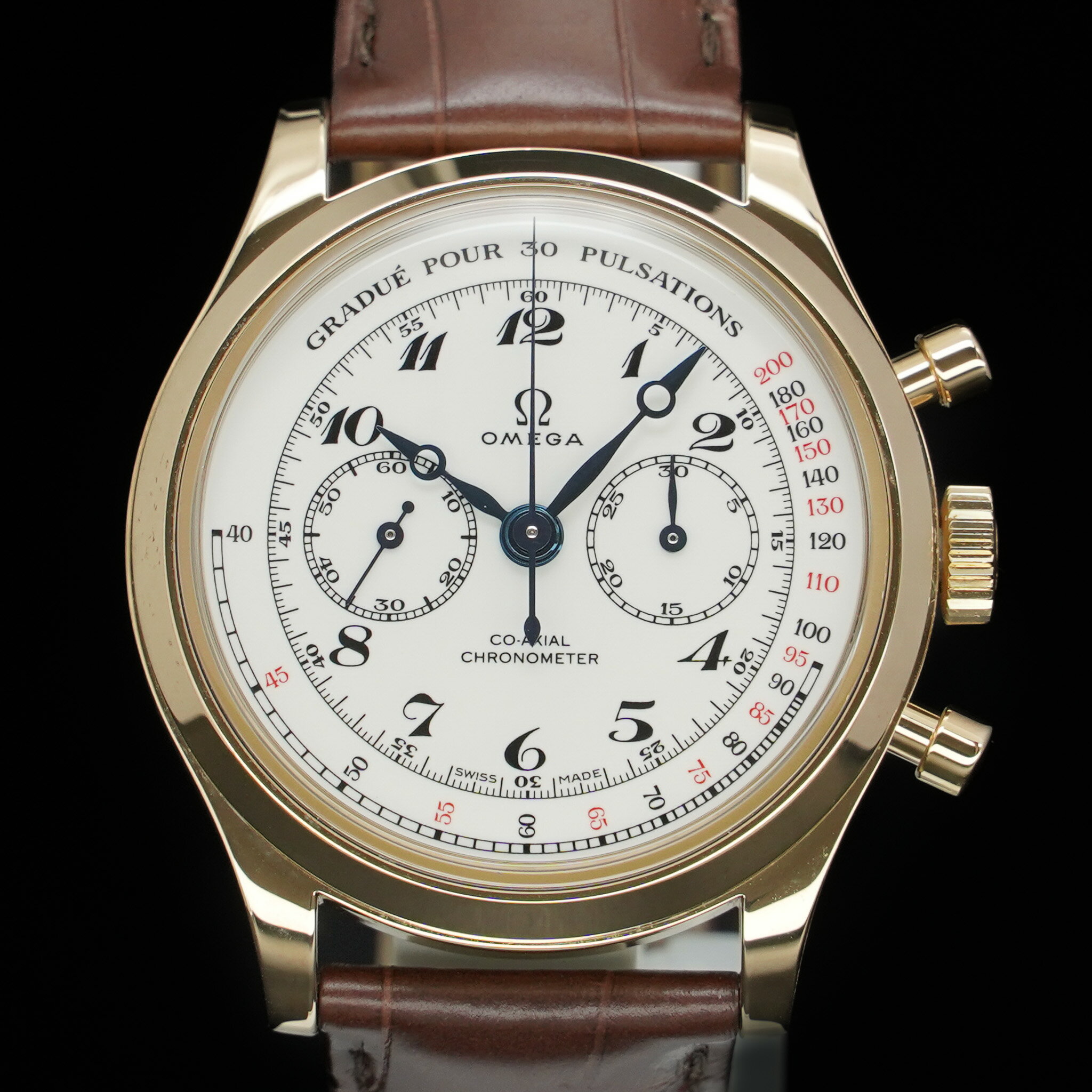 OMEGA　オメガ　516.53.39.50.09.001　スペシャリティーズ　ミュージアムコレクションNO.10　1938本限定　純正ベルト/純正尾錠　箱　保証書4407【中古】