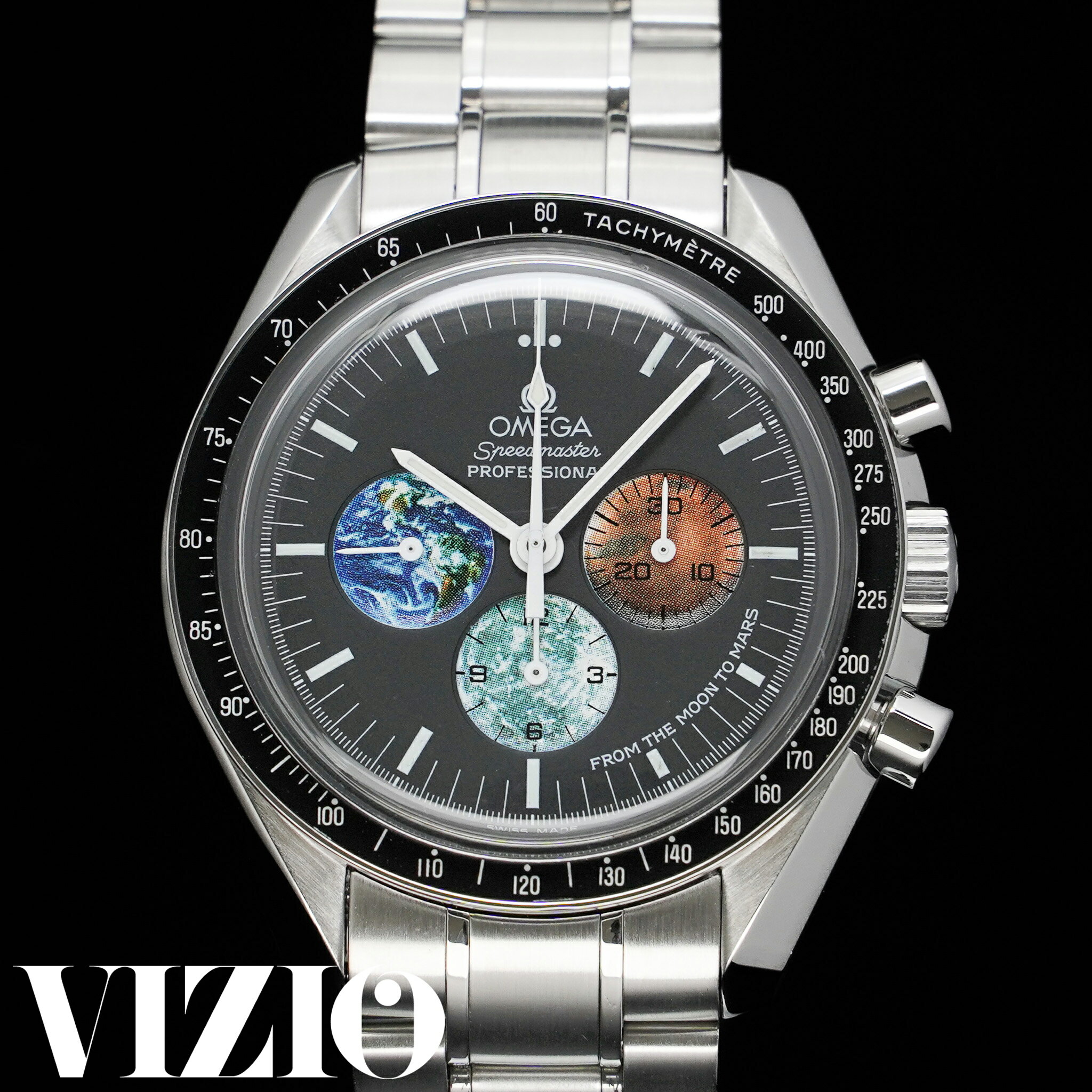 OMEGA オメガ 3577.50.00 スピードマスター フロムムーントゥマーズ 3500本限定 箱 保証書 4343【中古】