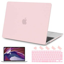 TERYEEFI MACBOOK AIR 13 インチ ケース 2021 2020 2019 対応(モデル:A2337 M1/A2179) TOUCH ID搭載 軽量 排気口 マット