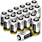 CR123A 18個 3Vリチウム電池 1600MAH KEENSTONE QRIO LOCK 電池 PTC保護付き 非充電式バッテリー カメラ マイク 懐中電灯 測光計 バイク 適用