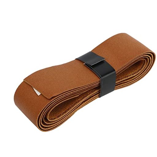 バドミントンテニスグリップ吸汗ゴルフグリップテープバドミントン通気性テニスラケットグリップ便利握りやすい(茶色)