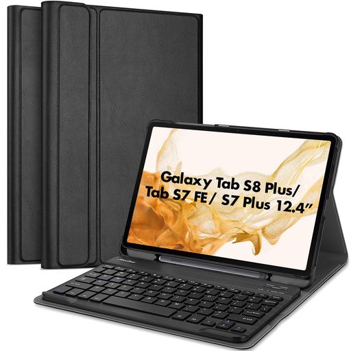 PROCASE GALAXY TAB S8+ TAB S7 PLUS L[{[htP[X 2020 CE CXڑ Kp@: GALAXY TAB S8+ (SM-X800 X806)/TAB S7 FE 2021 (SM-T730