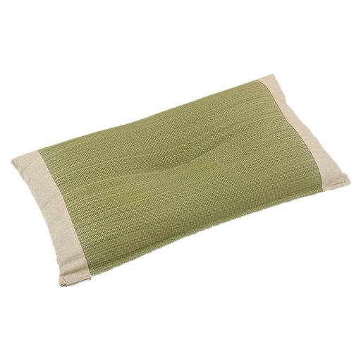 イケヒコい草寝具まくらい草高さが調整できるさらさら消臭シンプル無地リズムくぼみ平枕い草寝具約50x30CMナチュラル#7559809
