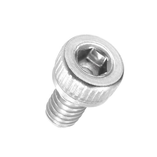 Kozelo100本六角穴付きボルトM2.5304ステンレス鋼0.45x4mm六角穴付きねじソケットスクリュー完全ねじ付..