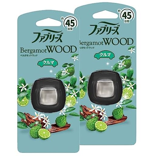 ファブリーズ【まとめ買い】消臭芳香剤車用イージークリップベルガモットウッド2.2mLx2個 ファブリーズ【まとめ買い】消臭芳香剤車用イージークリップベルガモットウッド2.2mLx2個