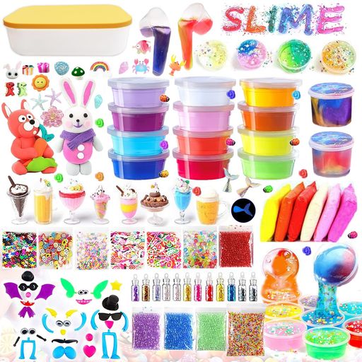 HECULOS XCLbg 18Sy DIY r[Y ʕؕ tH[r[Y c[ XgX q w j̎q ̎qa NX}X v[g SLIME KIT y ˂