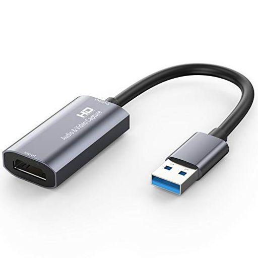 【1080P 60FPS高画質出力】USB 2.0インターフェイスを採用し、1080P/60FPSの高品質で録画できます。最大入力解像度:3840X2160 @ 60HZ、最大出力/録画解像度:1920X1080 @ 60HZ。1080Pの解像度でコンテンツをお楽しみいただけます。 【遅延なく】HDMIゲームキャプチャーはUSB 2.0インターフェイスを採用し、データの伝送が普通よりもっと早く、遅延なくスムーズに録画することをできます。既存のソフトウェアに組み込まれて、シームレスな体験を実現できます。 【高い互換性】HDMIキャプチャボードはPS4、XBOX ONE、スイッチ、また他の家庭用ゲーム機のビデオ/音声をPCに表示したり、録画/ライブ配信(ライブ)したりすることができます。これで実況ゲームビデオをYOUTUBEや、FACEBOOKや、TWITTERなどのビデオ配信サイトに投稿できます。 【即座にアクセス可能】インストールなしで、ノートPCのUSBポートに即座に接続することができます。HDMI入力に対応した変換ケーブルを使用することで、幅広いデバイスとの接続が可能です。