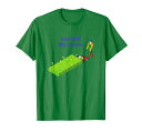 男性のための緑の草の芝刈り機を言って面白い私の芝生を降りるTシャツ