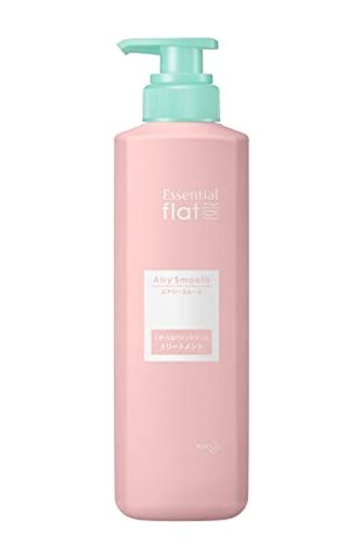 FLAT(フラット) エッセンシャル フラット エアリースムース トリートメント ボワボワ やわらかくせ毛 ねこっ毛 うねり髪 毛先 まとまる..