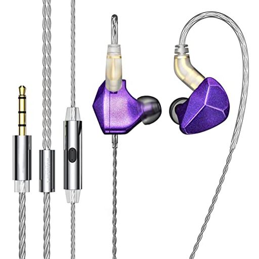 YINYOO 中華イヤホン BLON BL07 イヤモニ 重低音 有線 シングルDD パソコン用イヤホン カナル型イヤホン 3.5MM イヤホン有線 イヤフォン 2PINイヤホン イヤホン 脱着式 リケーブル可能 (マイク付き、MAUVE) YINYOO 中華イヤホン BLON BL07 イヤモニ 重低音 有線 シングルDD パソコン用イヤホン カナル型イヤホン 3.5MM イヤホン有線 イヤフォン 2PINイヤホン イヤホン 脱着式 リケーブル可能 (マイク付き、MAUVE)