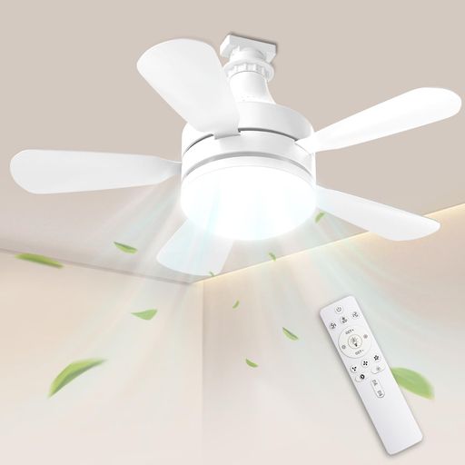 【節電·目に優しい】TENKOO&YOULEDシーリングファンライト扇風機28W3000lmE26天井ライト常夜灯照明器具..