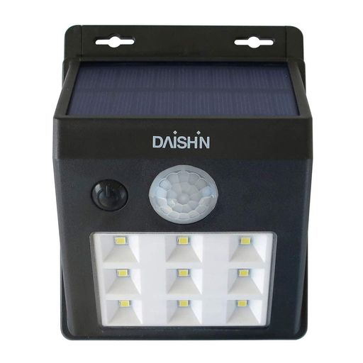 DAISHIN 大進(ダイシン) 大進(DAISIN) ソーラーウォールライト DLS-WL001 DLS-WL001 本体: 奥行12.3cm 高さ4.8cm 幅9.5cm