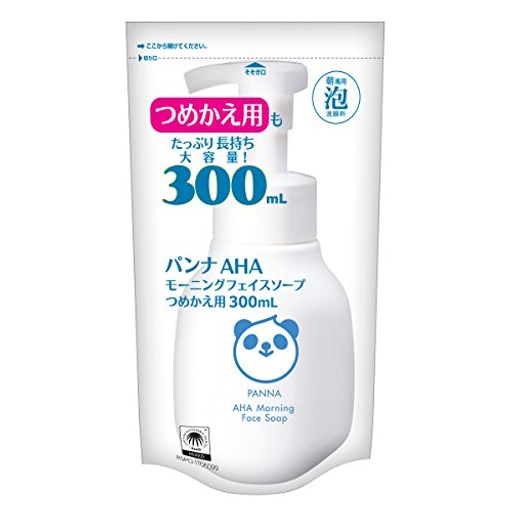 パンナAHAモーニングフェイスソープ 泡洗顔料 つめかえ用 300ML