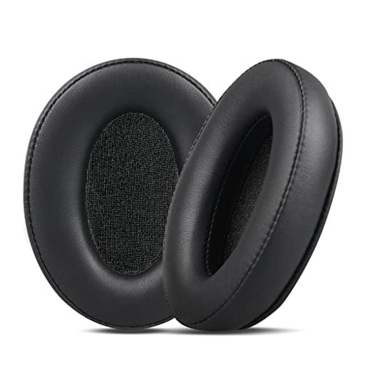 GEVOイヤーパッドイヤークッション交換用SonyMDR7506/MDRV6/MDRV7/MDRCD900STATH-M50m50xヘッドフォンに適用イヤーカバーパッドカバー音漏れ防止PUレザーメモリーフォーム