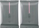 【2個セット】CHACOTTチャコットクレンジングシート大判約150mmx約200mm10枚入りW洗顔&化粧水オールインワンシート品番:002