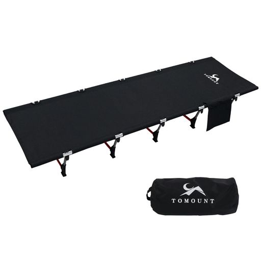 トモウント折りたたみ式ベッドキャンプコットローコットアウトドアベッド軽量コンパクト静音性通気性幅..