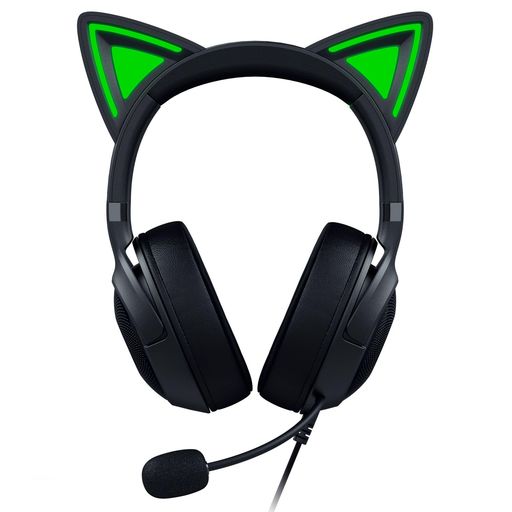 RazerレイザーKrakenKittyV2Black個性的なネコミミが特徴で配信時に個性を主張できる有線ゲーミングヘッドセット配信時に反応するライティングRazerChromaRGBHyperClearカーディオイドマイク RazerレイザーKrakenKittyV2Black個性的なネコミミが特徴で配信時に個性を主張できる有線ゲーミングヘッドセット配信時に反応するライティングRazerChromaRGBHyperClearカーディオイドマイク