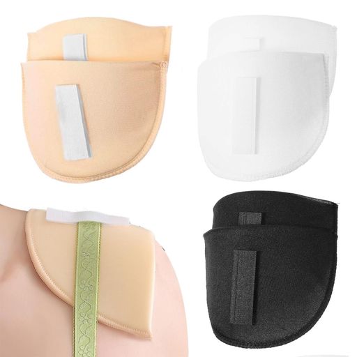 Doyime肩パッド3組セットショルダーパッド1.5cm厚通気性スポンジ製肩サポーター美肩パッド直角肩なで肩狭い肩太い肩肩対策入学式卒業式男女兼用