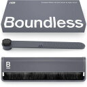 BoundlessAudioレコードクリーナー-2点セットのレコードクリーナーセットにはレコード用ブラシ&レコード針クリーナー付き-カーボンファイバー製の静電気防止レコード用ブラシ&針用ブラシ