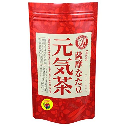 ✅【薩摩なた豆エキス】鹿児島産のシラス台地で育った「薩摩なた豆エキス」を抽出した元気茶。 ✅【国産の原料のみ使用】はとむぎ・黒豆・赤芽柏・桑の葉を配合。