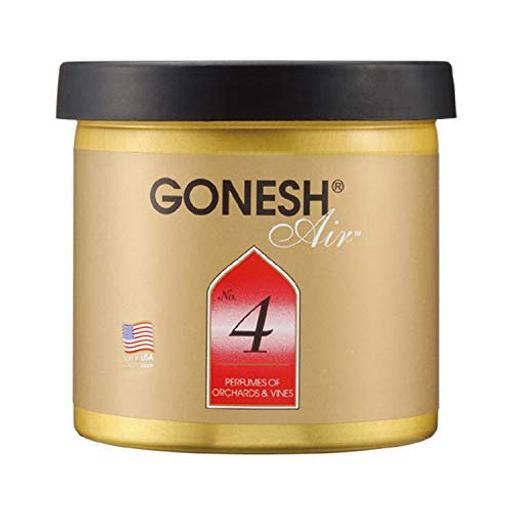 GONESH(ガーネッシュ)置き型芳香剤ゲルエアフレシュナーNo.4(甘くフルーティな香り)78g GONESH(ガーネッシュ)置き型芳香剤ゲルエアフレシュナーNo.4(甘くフルーティな香り)78g