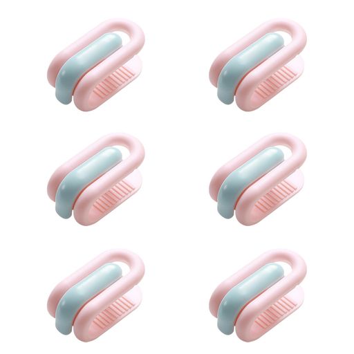 【針を使わないデザイン】針の先を使わずにキルト芯と掛け布団カバーをしっかりと固定できるので、従来のピンタイプの留め具のような手を傷つけたり、生地にひっかかったりするリスクがなく、家族全員が安心できます。お年寄りやお子様が寝室でも安心して使え、収納時にうっかり触れて怪我をする心配もありません。
