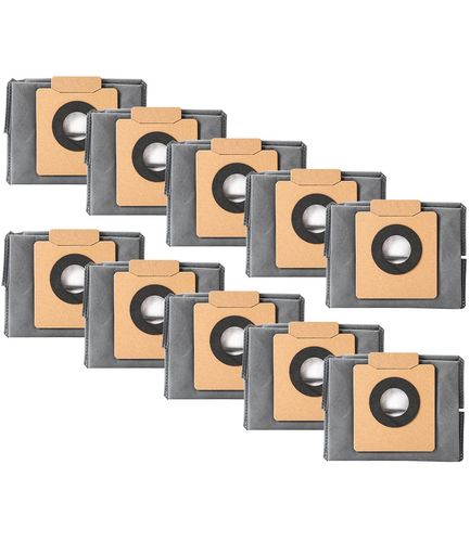 EufyX8Pro/X10ProOmni用ダストバッグロボット掃除機ゴミパック紙パック消耗品10枚入り