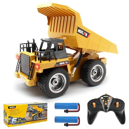 ダンプカーラジコンカーこども向けエンジニア車両RC建設おもちゃトラック子供のおもちゃの車1/182.4GHz合金重機室内遊び男の子誕生日プレゼント子供贈り物