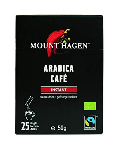 マウント ハーゲン オーガニックフェアトレード インスタントコーヒー スティック 50g(2g×25p)